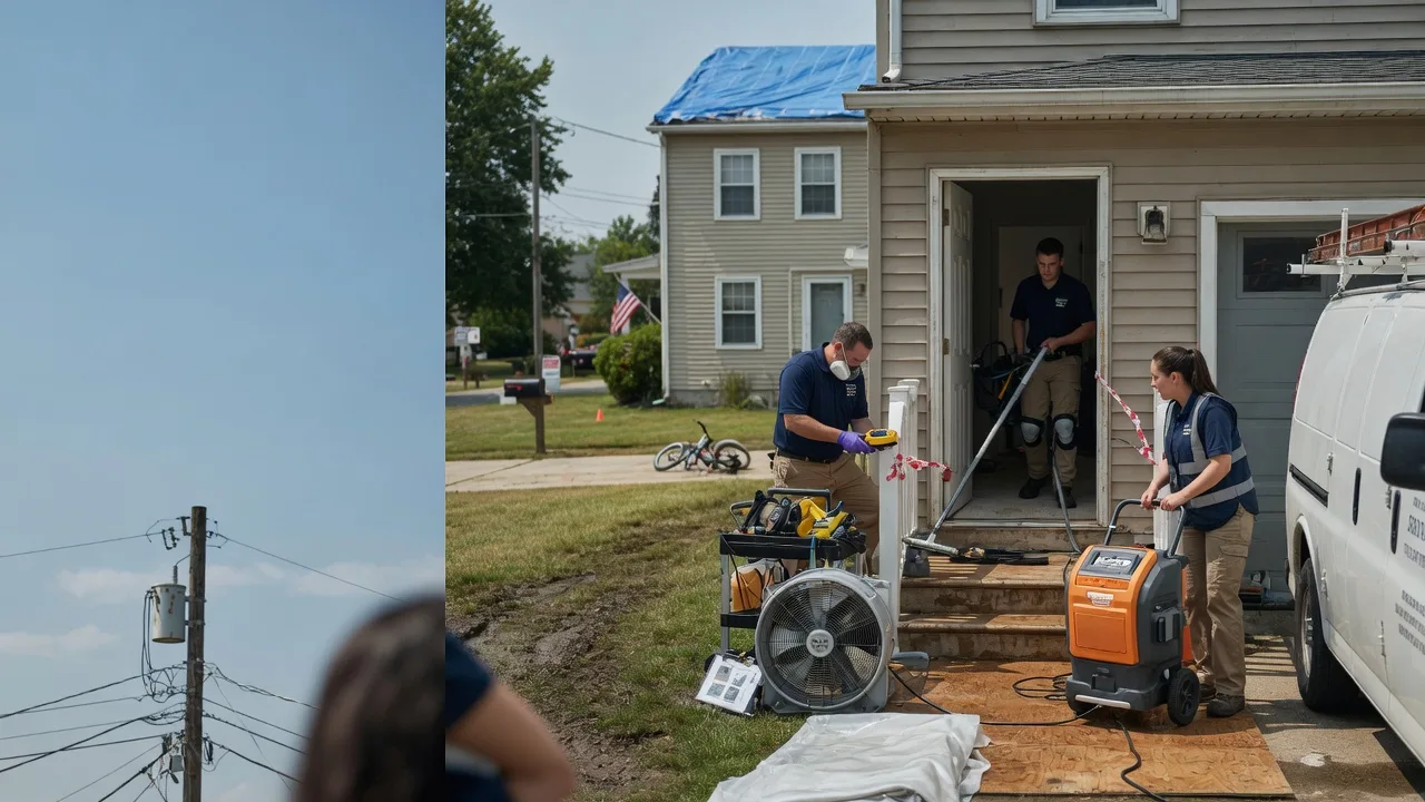 Water Damage Repair in Wisconsin near me